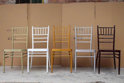 Cho thuê Ghế Tiffany - Chiavari Số lượng Lớn nhỏ theo yêu cầu