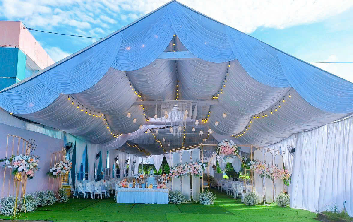 Rạp cao cấp size lớn full trắng đẳng cấp 