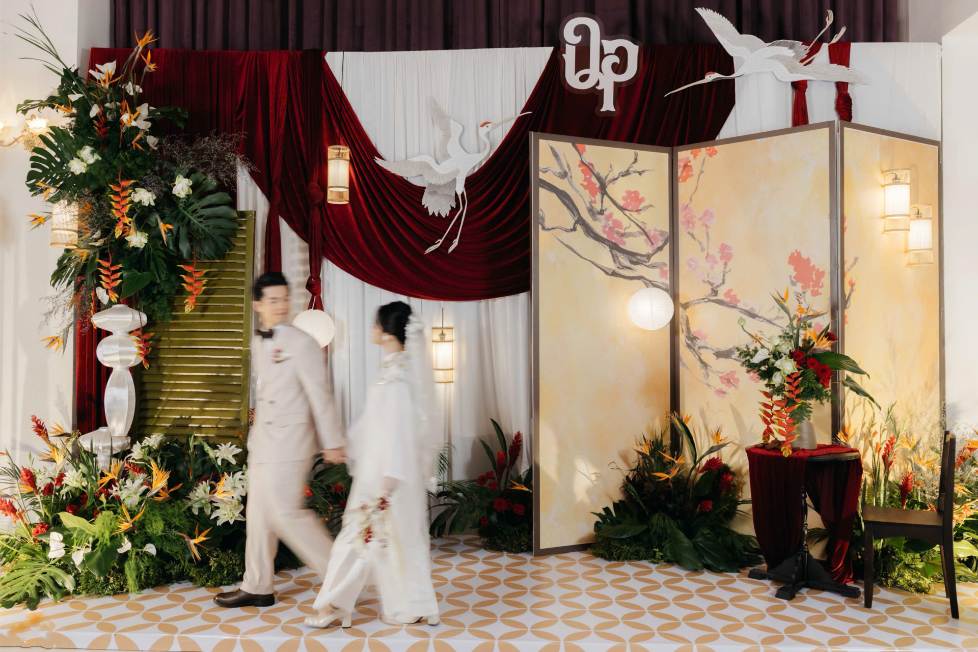 Trang trí Cưới phong cách Indochine độc đáo 